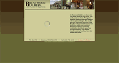 Desktop Screenshot of brentwoodbuildersllc.com